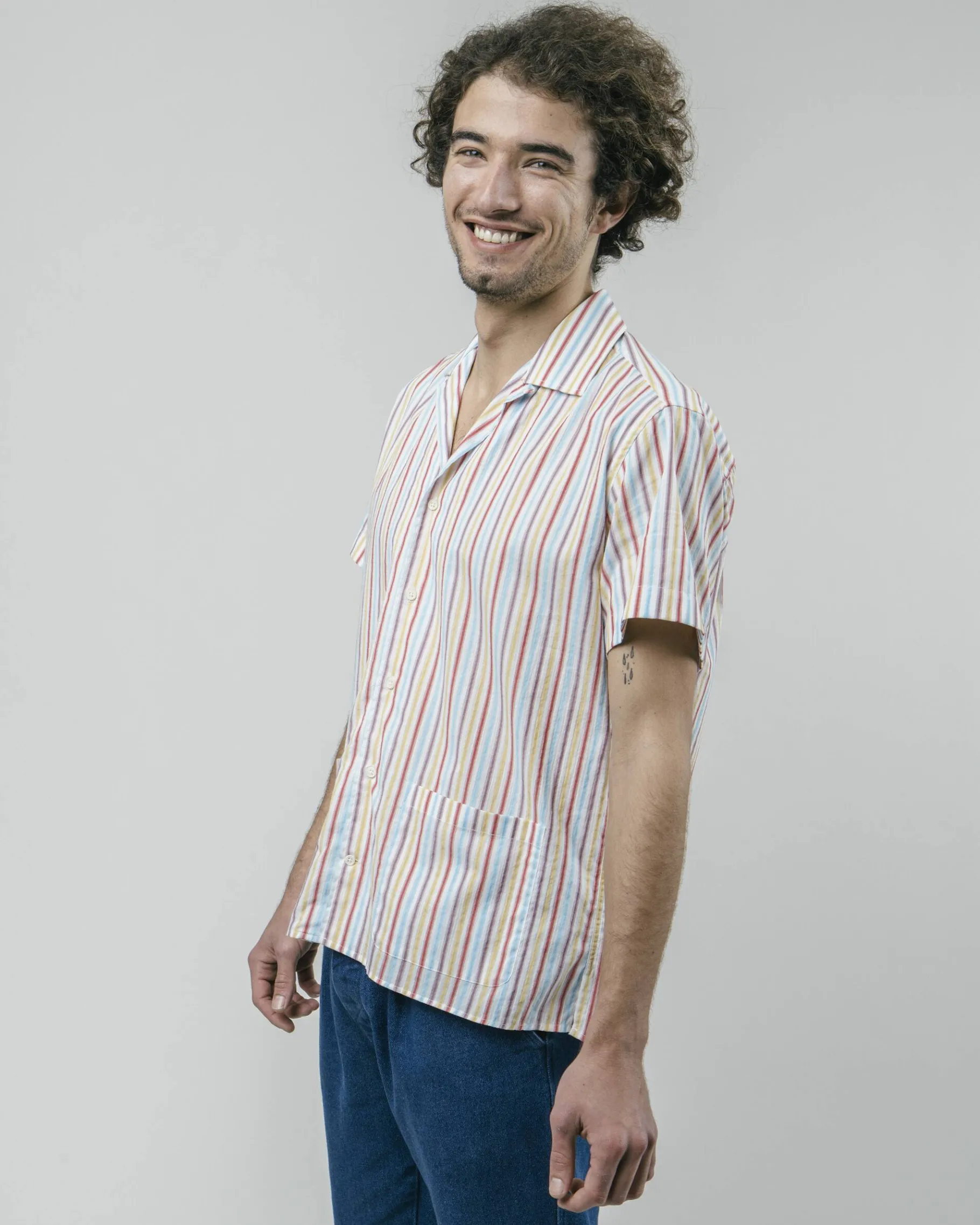 Aloha Hemd Downtown Stripes-Brava Fabrics Best