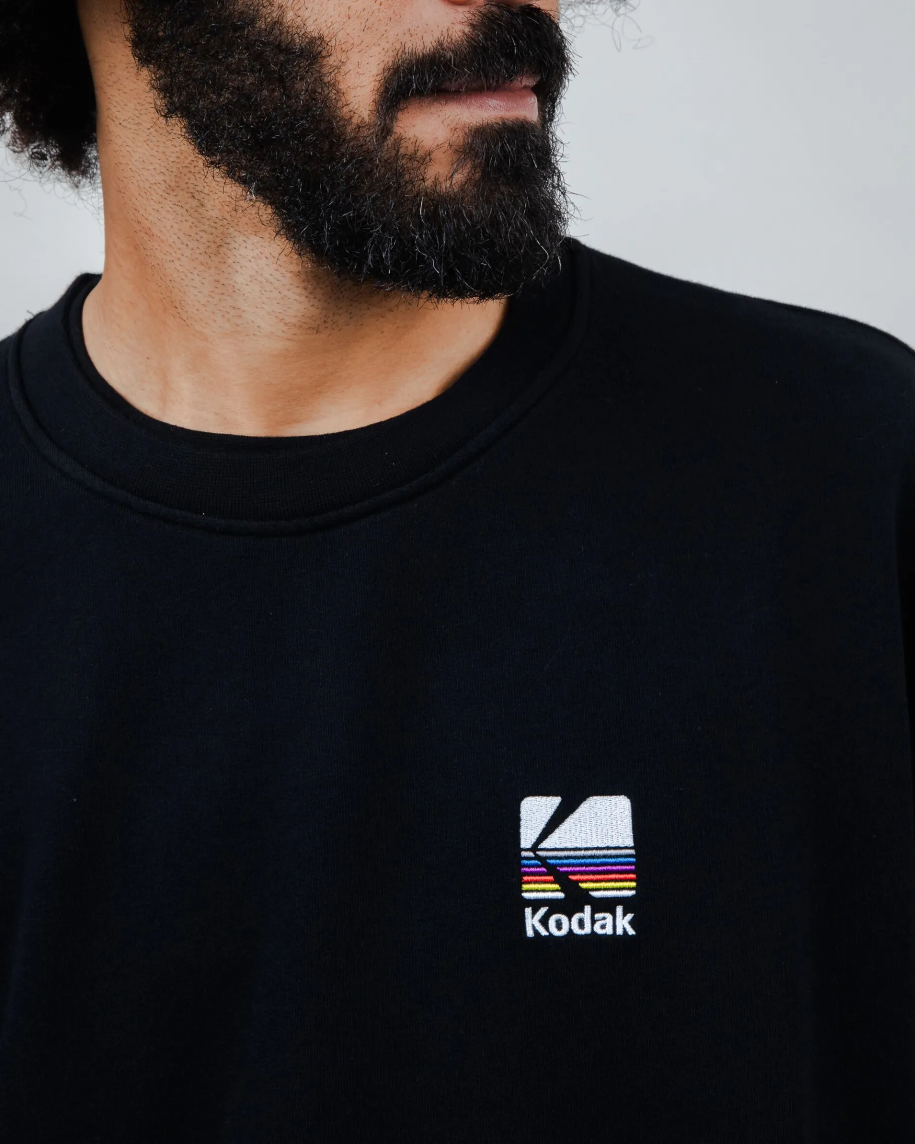 Kodak Color Oversize Sweatshirt Black-Brava Fabrics Discount