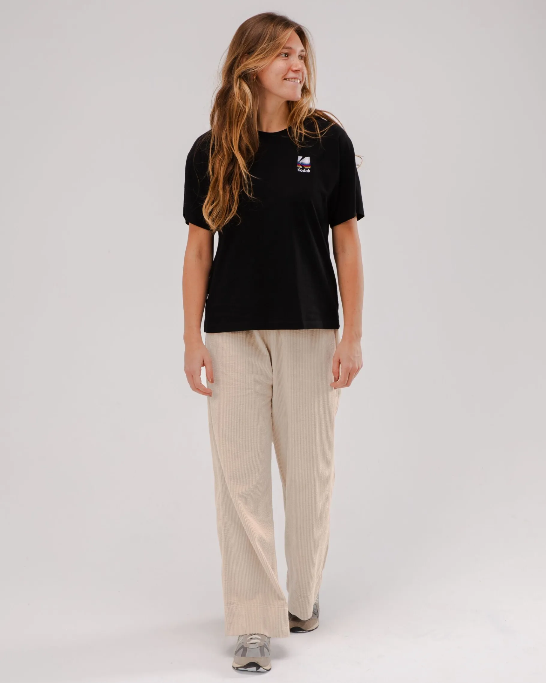 Kodak Color Oversize T-Shirt Schwarz-Brava Fabrics Best