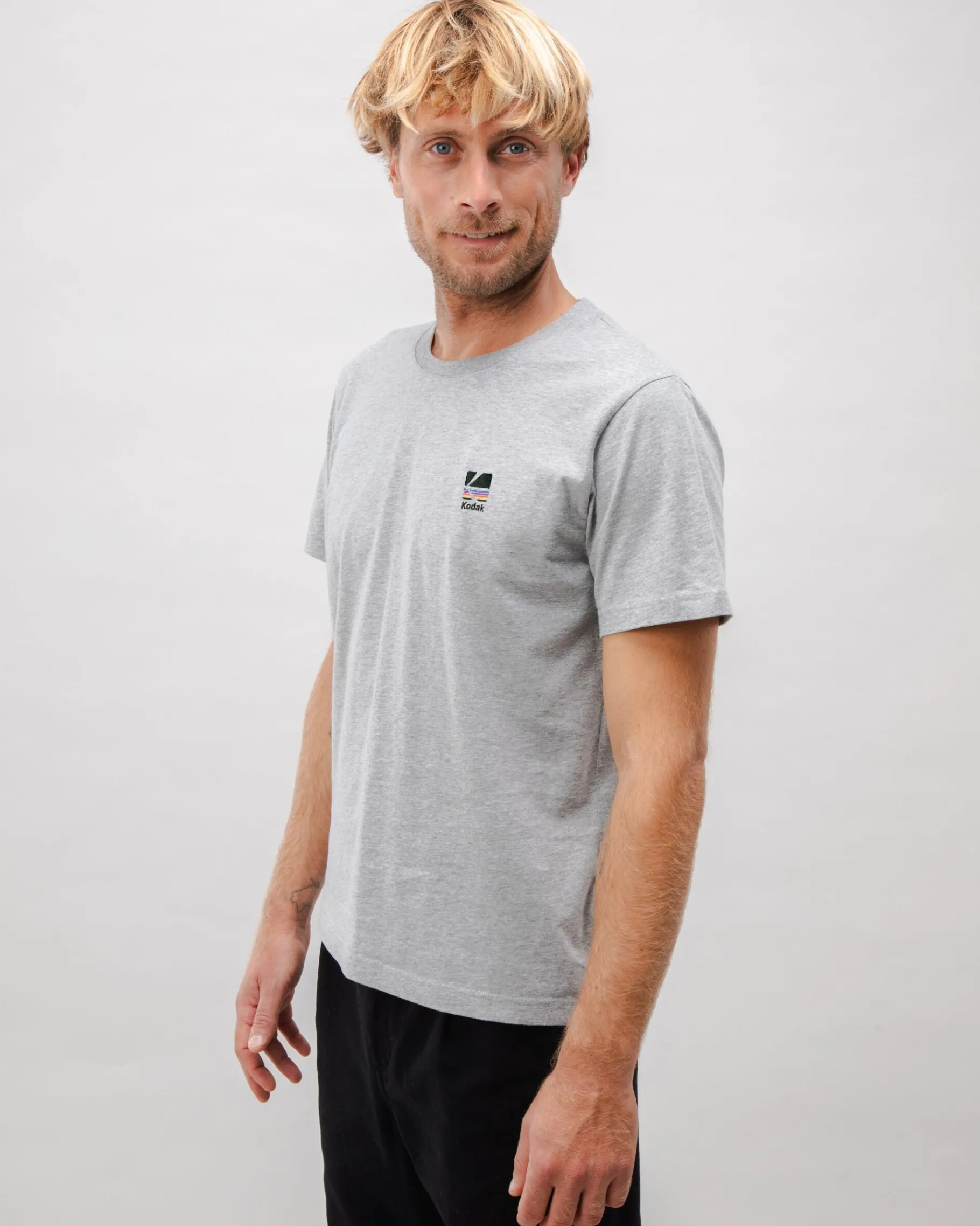 Kodak Color T-shirt Grau Melange-Brava Fabrics Hot