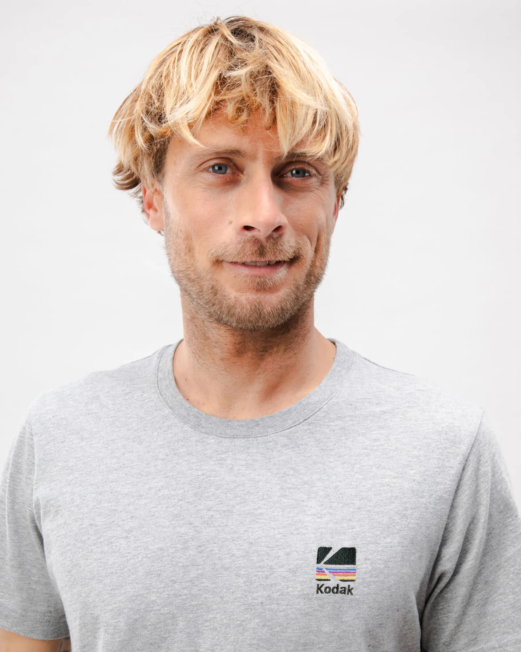 Kodak Color T-shirt Grau Melange-Brava Fabrics Hot