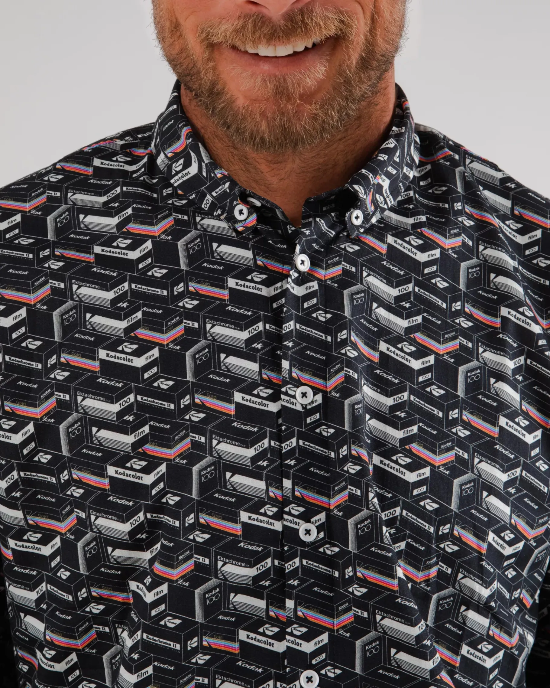 Kodak Film Shirt Black-Brava Fabrics Online