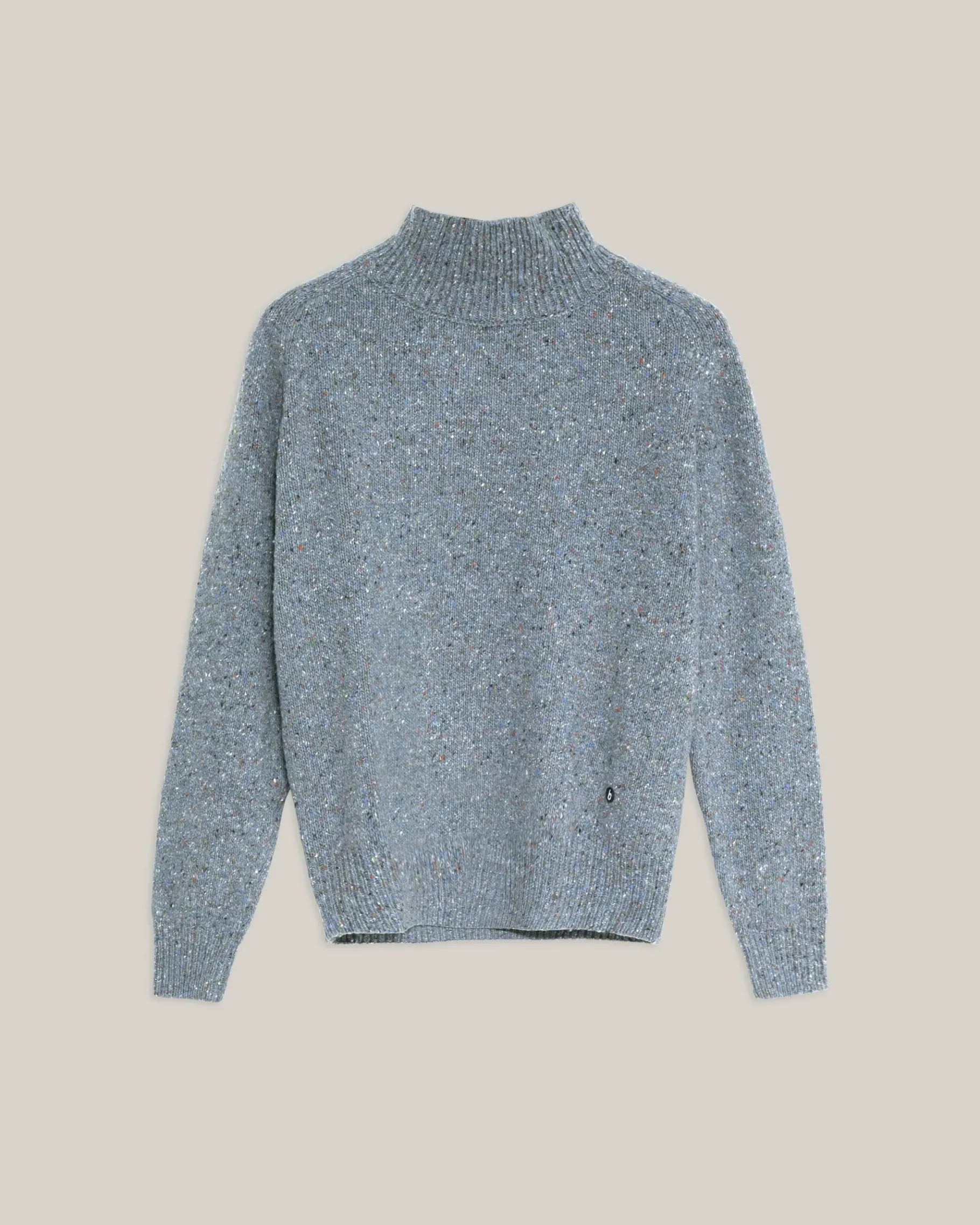 Pullover Perkins Neck Stone Blue-Brava Fabrics Best
