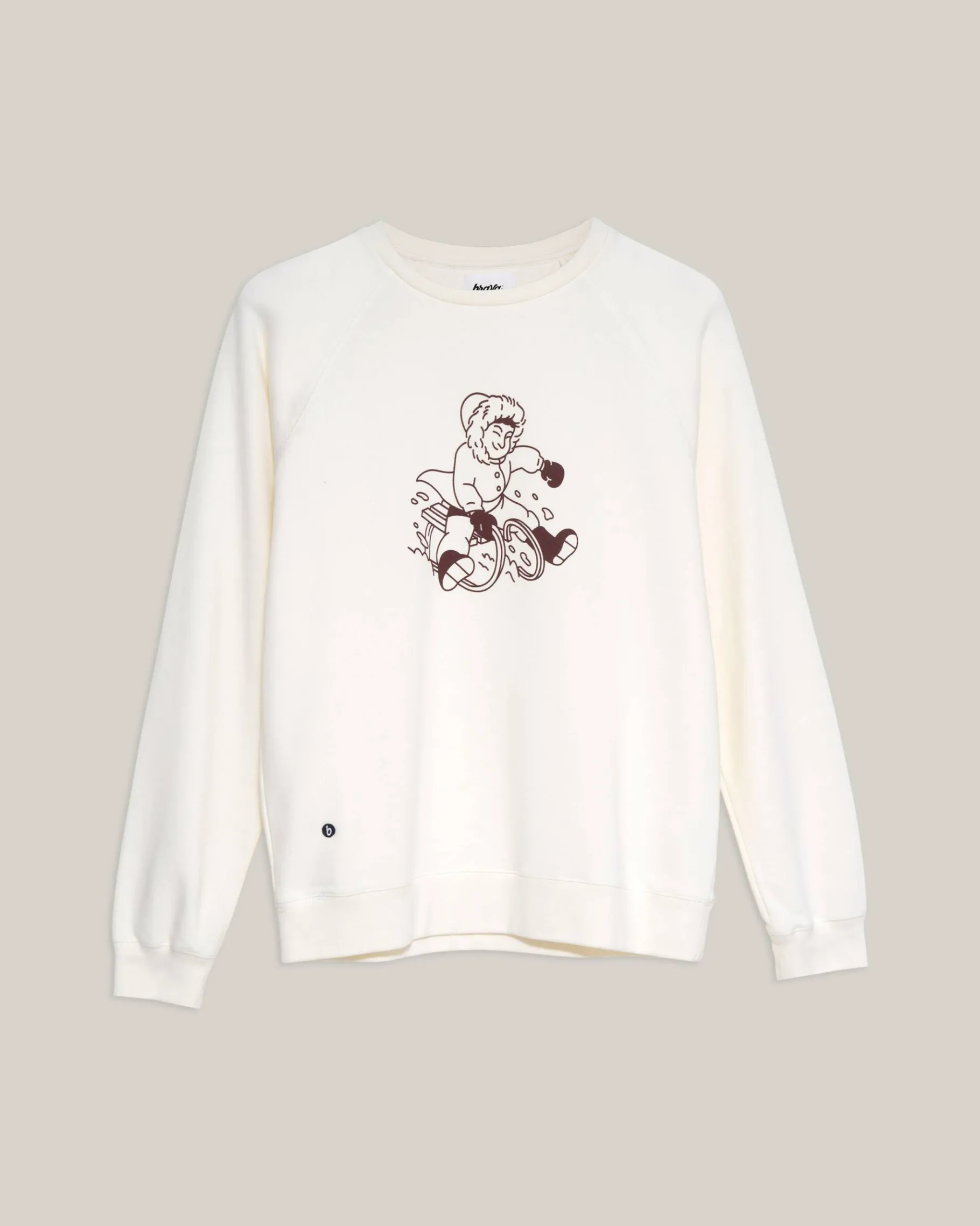 Sleight Sweatshirt Off White-Brava Fabrics Sale