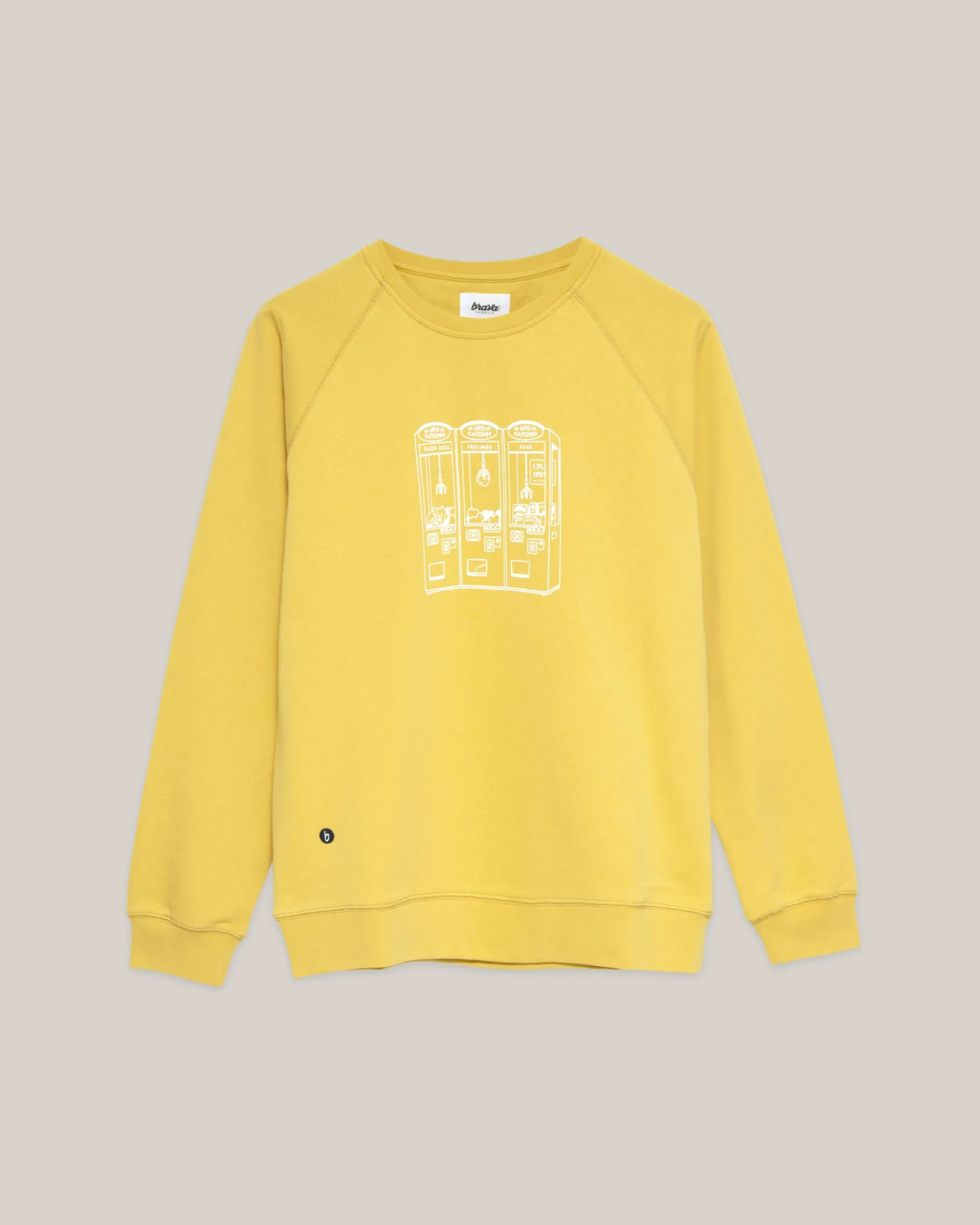 Ufo Catcher Sweatshirt Ochre-Brava Fabrics Clearance