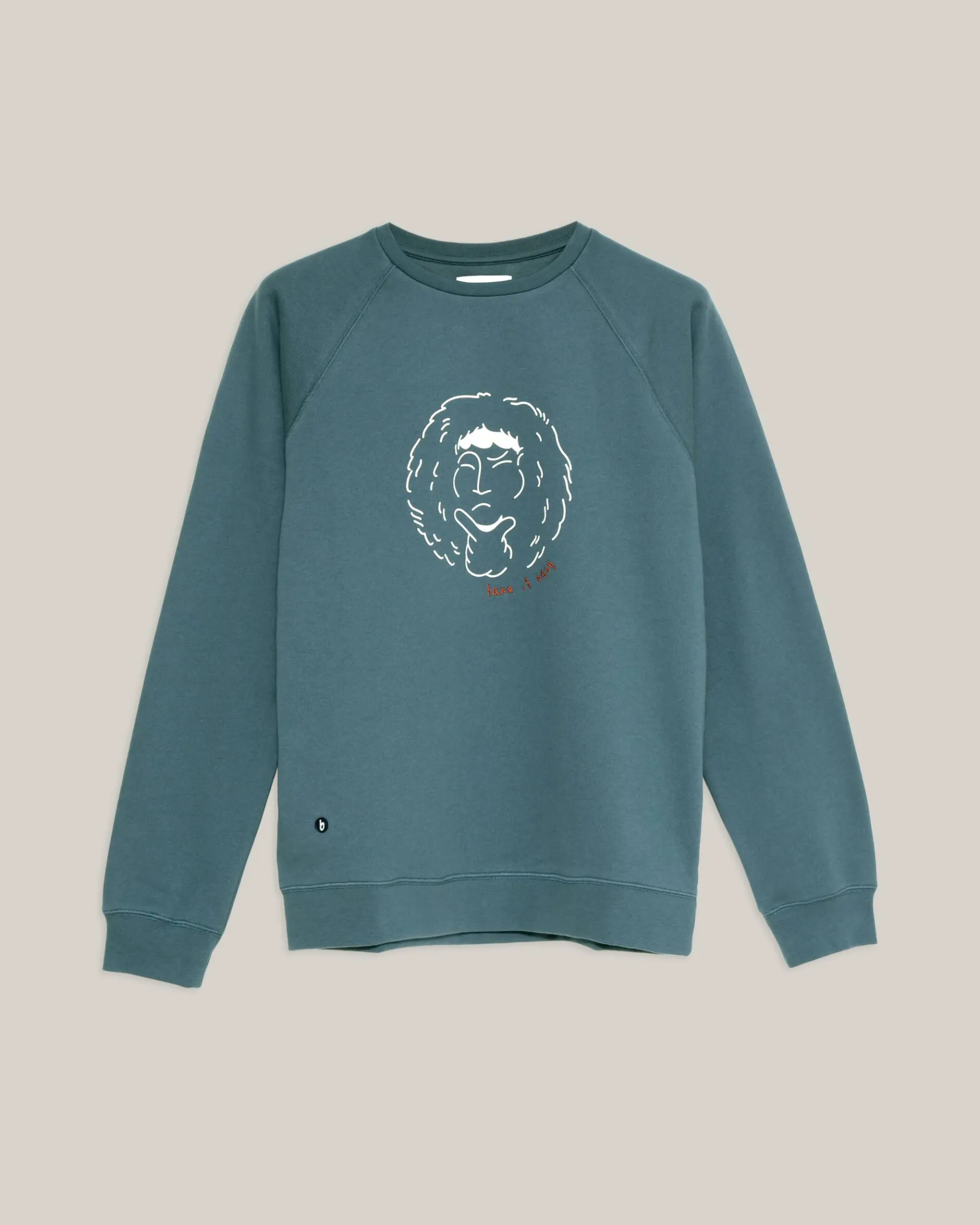 Walker sweatshirt Petrol-Brava Fabrics Best